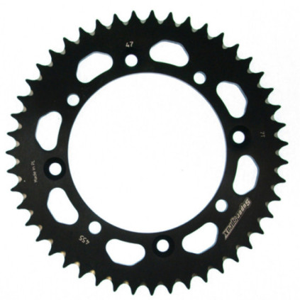 Supersprox Alu Rear sprocket KA/SU KX65 00-/RM65 03-05 Black 46