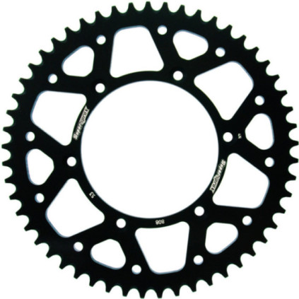 Supersprox Alu Rear sprocket SU RM125/250/450 Black 49