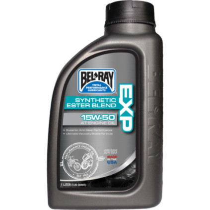 Bel-Ray EXP 15W-50 Synthetic Ester Blend 4T Engine Oil 1L
