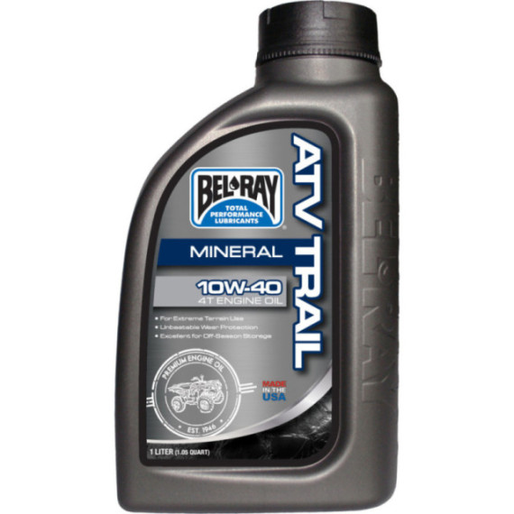 Bel-Ray ATV Trail 10W-40 Mineral 4T Engine Oil 1L