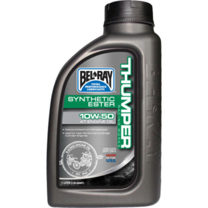 Bel-Ray Thumper® Racing Works 10W-50 Synthetic Ester 4T Engine Oil 1L