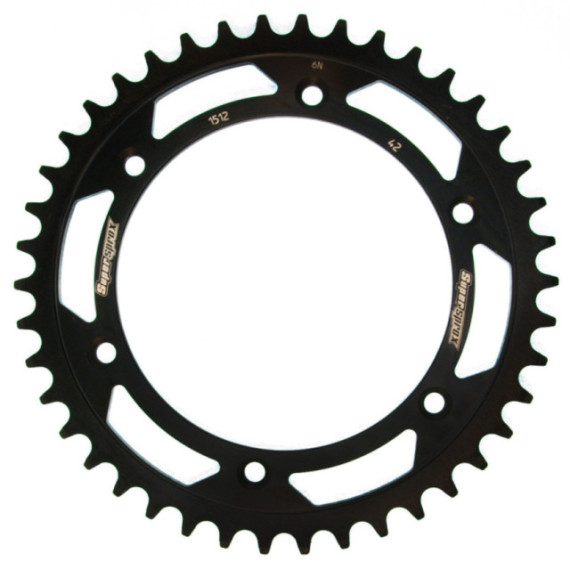 Supersprox Steel Rear sprocket Beta/GasGas/Husqv. Black 40