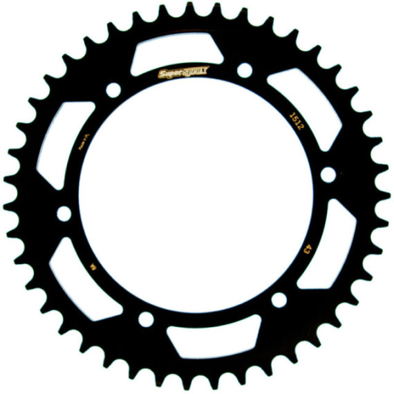 Supersprox Steel Rear sprocket Beta/GasGas/Husqv. Black 43