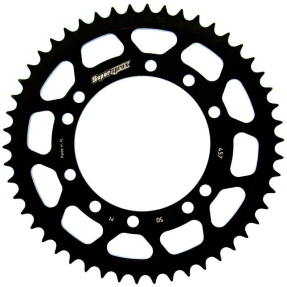 Supersprox Steel Rear sprocket KA KX80/85 Black 50