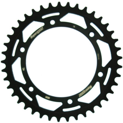 Supersprox Steel Rear sprocket SU RM125/250/450 Black 42