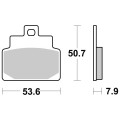 Sbs Brakepads Ceramic (748HF)