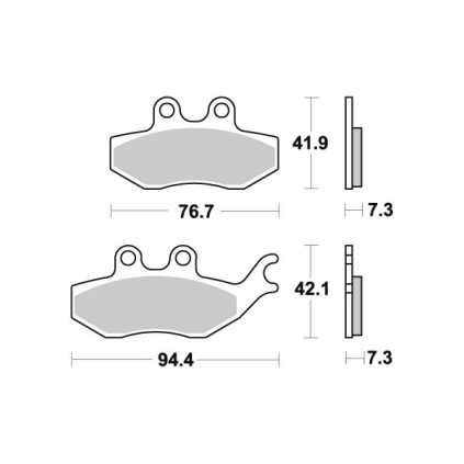 Sbs Brakepads Ceramic