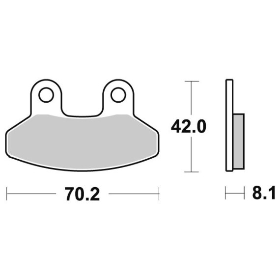 Sbs Brakepads Ceramic (792HF)