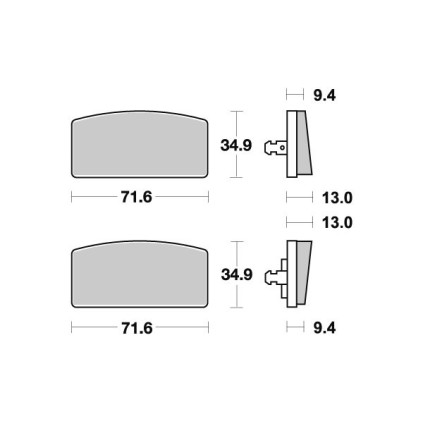 Sbs Brakepads Ceramic