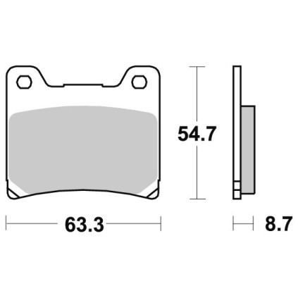 Sbs Brakepads Ceramic