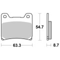 Sbs Brakepads Sintered