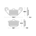 Sbs Brakepads Ceramic