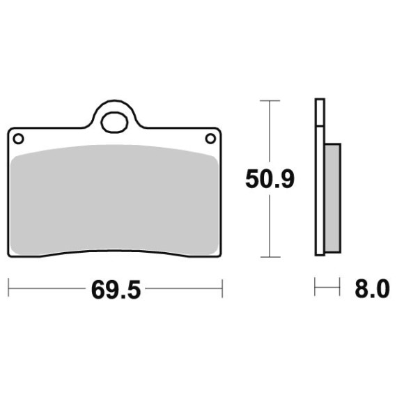 Sbs Brakepads Dual Carbon