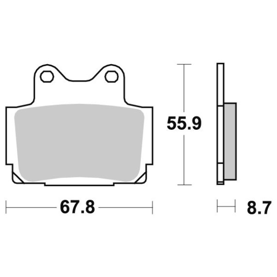 Sbs Brakepads Ceramic