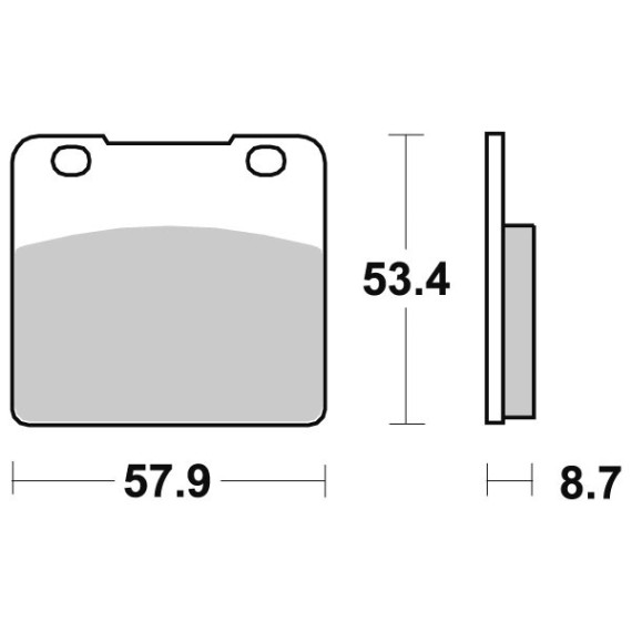 Sbs Brakepads Sintered