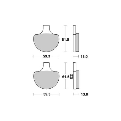 Sbs Brakepads Sintered