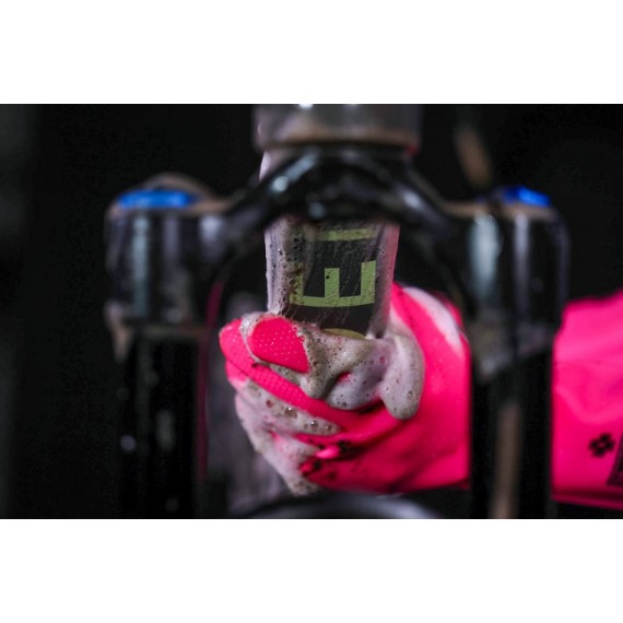 Muc-Off Deep Scrubber Gloves PINK L