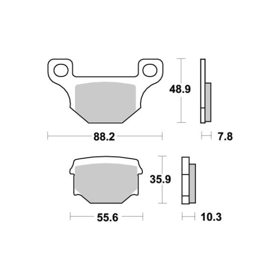 Sbs Brakepads Ceramic