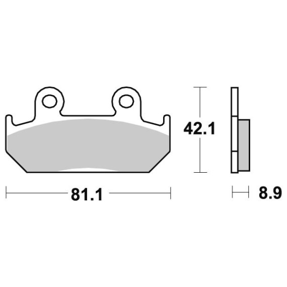 Sbs Brakepads Sintered