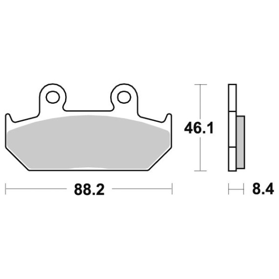 Sbs Brakepads Sintered