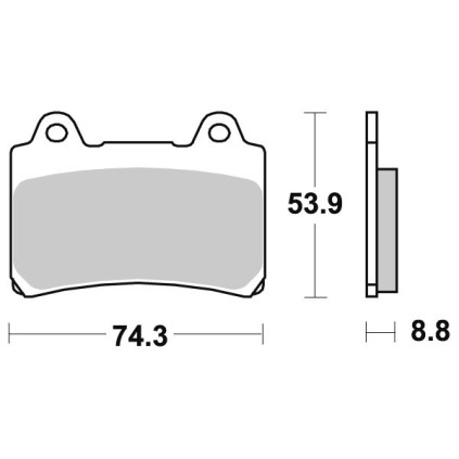 Sbs Brakepads Ceramic