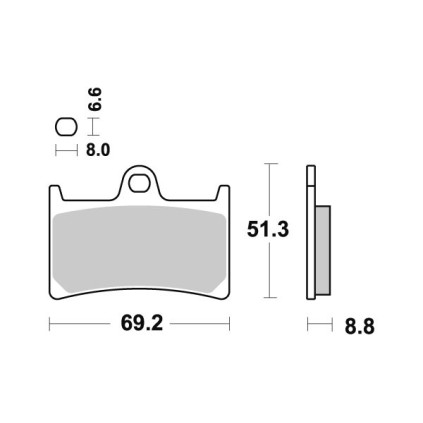 Sbs Brakepads Sintered