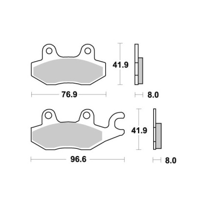 Sbs Brakepads Ceramic