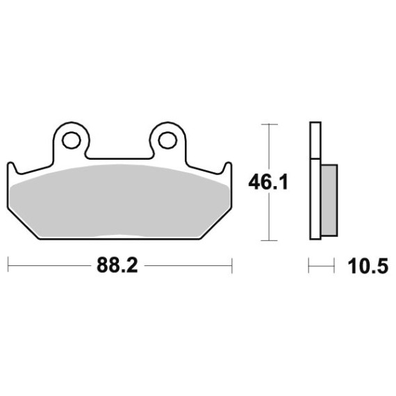 Sbs Brakepads Sintered