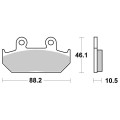 Sbs Brakepads Sintered