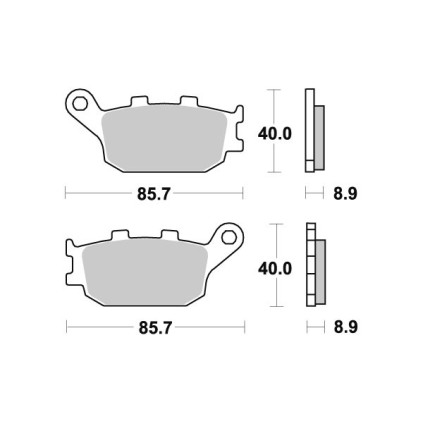 Sbs Brakepads Ceramic