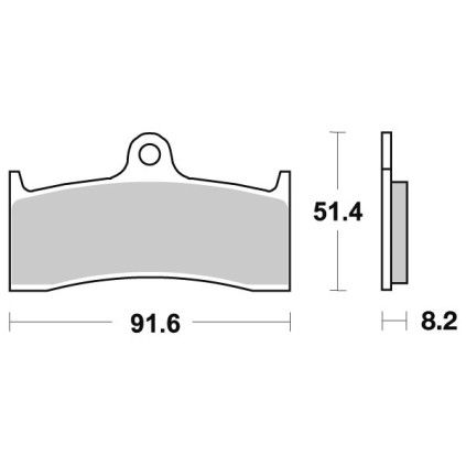 Sbs Brakepads Sintered