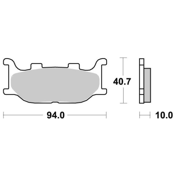 Sbs Brakepads Sintered