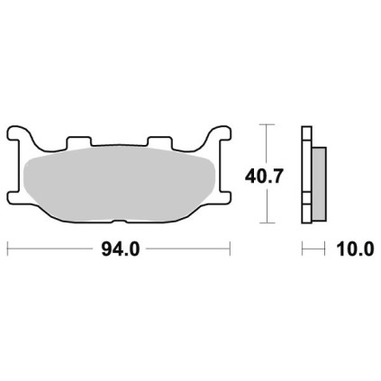 Sbs Brakepads Sintered