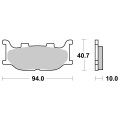 Sbs Brakepads Sintered