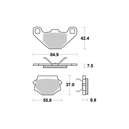 Sbs Brakepads Ceramic