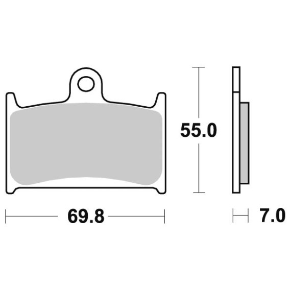 Sbs Brakepads Sintered