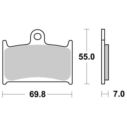 Sbs Brakepads Sintered