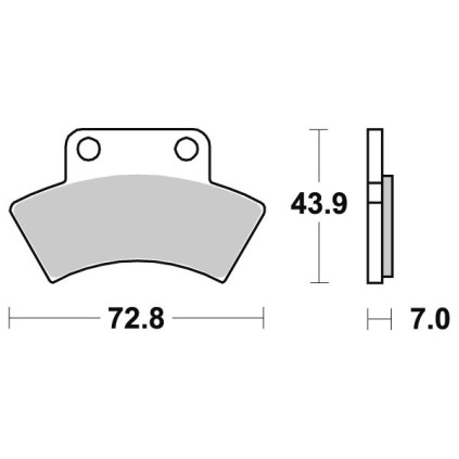 Sbs Brakepads Sintered Offroad