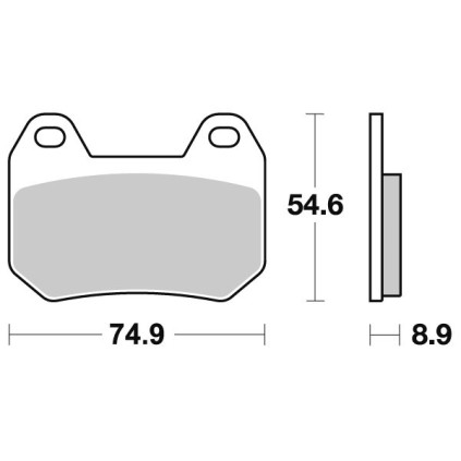 Sbs Brakepads Ceramic