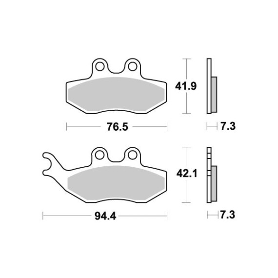 Sbs Brakepads Ceramic