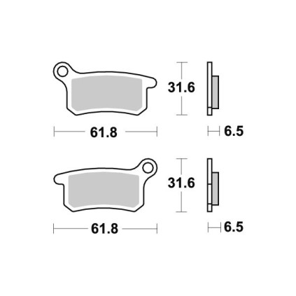 Sbs Brakepads Sintered Offroad