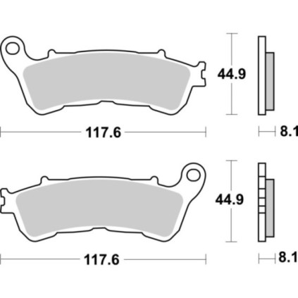 Sbs Brakepads Sintered