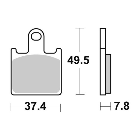 Sbs Brakepads Sintered