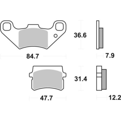 Sbs Brakepads Ceramic