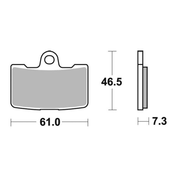 Sbs Brakepads Sintered