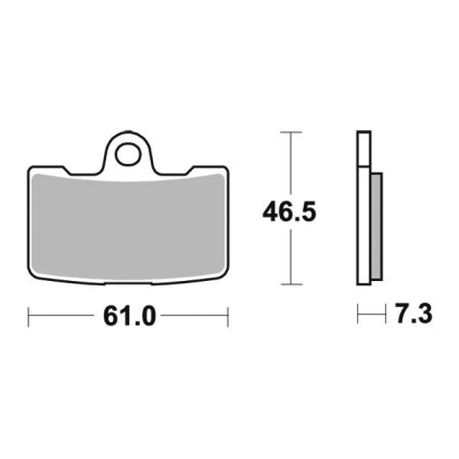 Sbs Brakepads Sintered