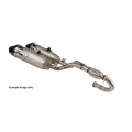 HGS Exhaust system 4T Complete set CRF450 17-20, twin Silencer