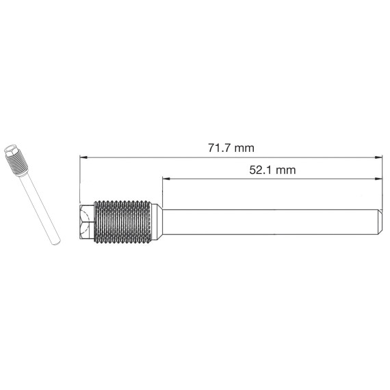 Sbs Brake pin rear Ho/Ka/Su/Ya