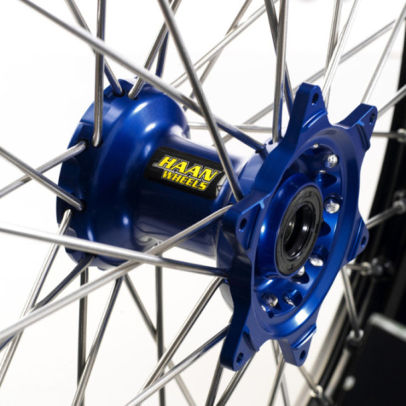 Haan wheel SX85 04- 16-1,85 BLACK RIM/BLUE HUB