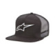 Alpinstars Corp Trucker cap, black one size